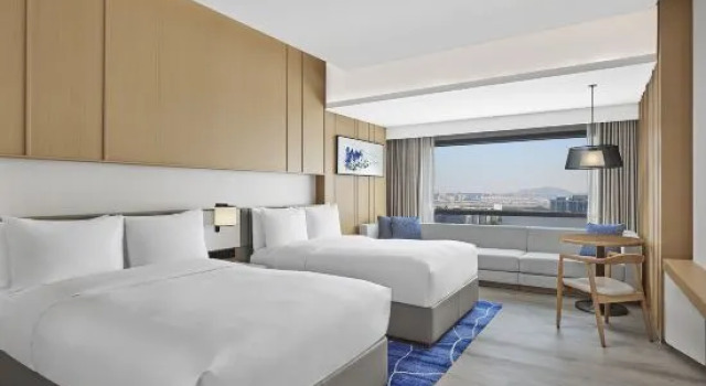 Номер Deluxe Courtyard by Marriott Xiamen