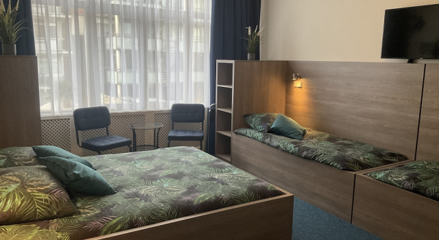 Habitación cuádruple Confort Hotel Poseidon