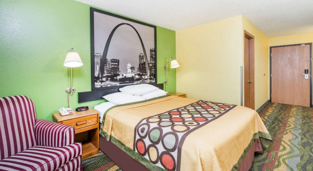 Двухместный номер Standard Super 8 by Wyndham Jacksonville
