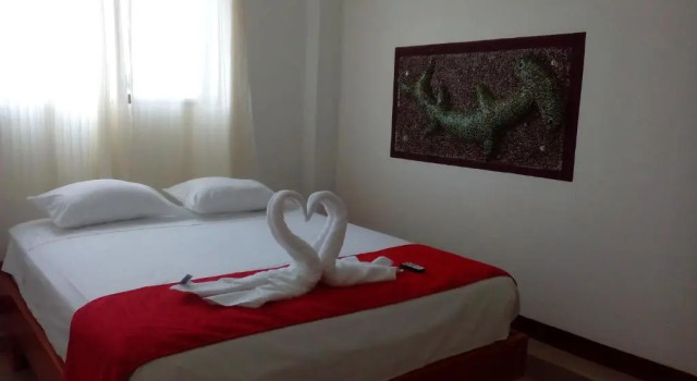Четырёхместный номер Economy Hostal El Pinzón