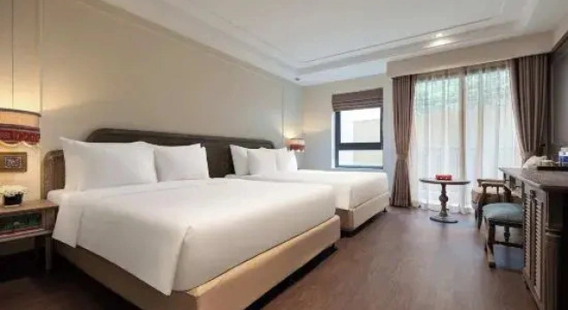 Одноместный семейный номер Deluxe Azalea Sapa Hotel