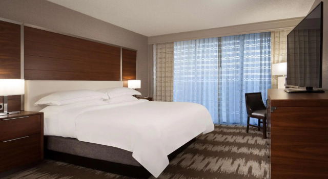 Двухместный гостевой номер Deluxe с балконом Hilton Tampa Airport Westshore