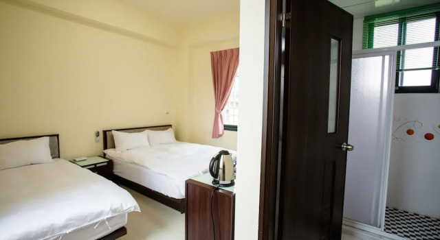 Standard Kolmen hengen Perhe huone Guanshan Fukuda Homestay