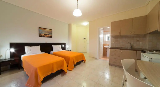 Студия с видом на море Hotel Irida
