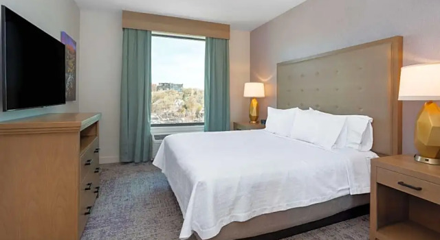 Двухместный люкс с видом на горы Hilton Garden Inn Albuquerque Downtown, Nm