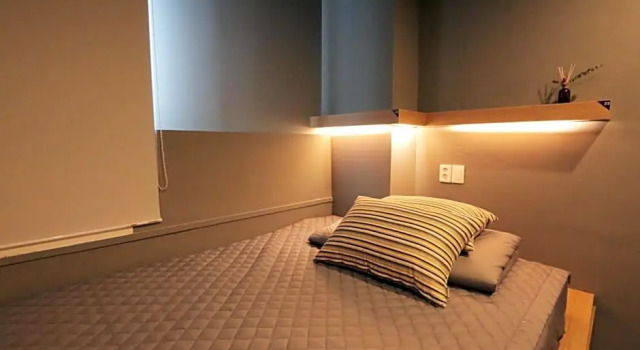 Двухместный номер Deluxe с красивым видом из окна Blueboat Hostel Jeonju