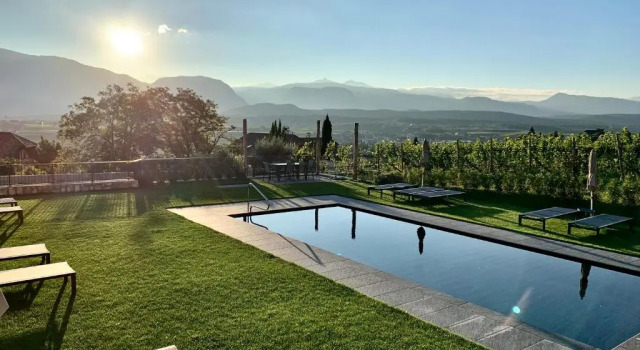 Апартаменты с видом на горы Weingut Gasshof- Panorama Pool in den Weinbergen
