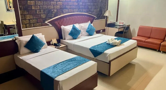 Трёхместный номер Deluxe The Grand Krishna Rooms
