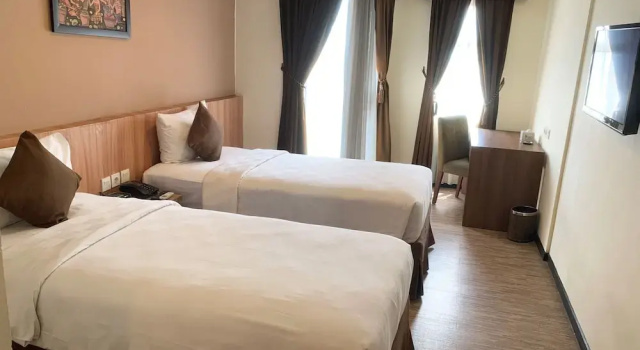 Supérieure double chambre Vue sur la ville Grand Serpong Hotel