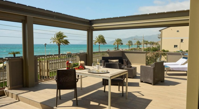Terrazza sul mare a Pietra Ligure