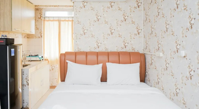 Апартаменты Homey Studio Apartment At Green Palm Residence