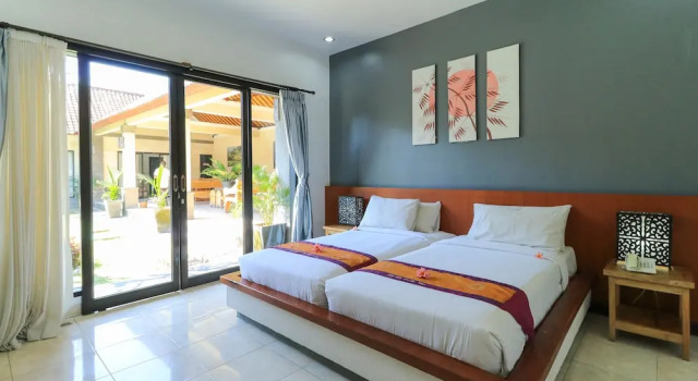 Двухместный номер Premium c 1 комнатой с балконом Bali Merita Villa