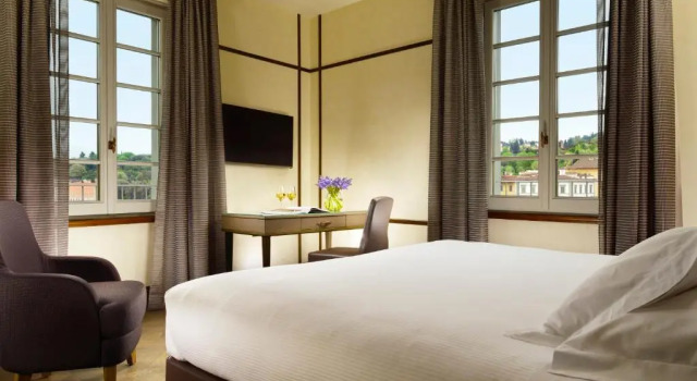 Двухместный номер Deluxe с видом на реку Арно Hotel Balestri - WTB Hotels