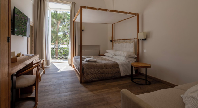 Четырёхместный номер Standard B&B Il Palazzotto di Luca Luxury Suites