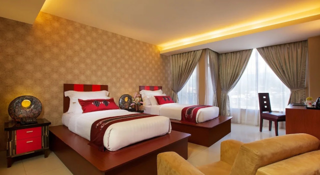 Номер Deluxe с видом на город Lion Hotel & Plaza Manado
