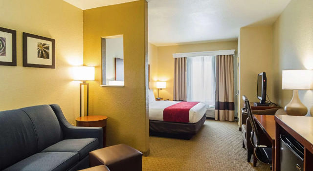 Двухместный люкс Comfort Inn San Antonio Northeast
