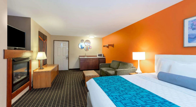 Двухместный номер Deluxe Howard Johnson by Wyndham Leavenworth