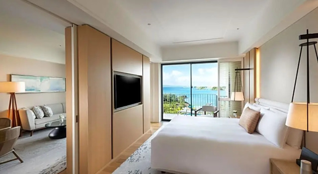 Двухместный люкс Executive oceanfront Halekulani Okinawa