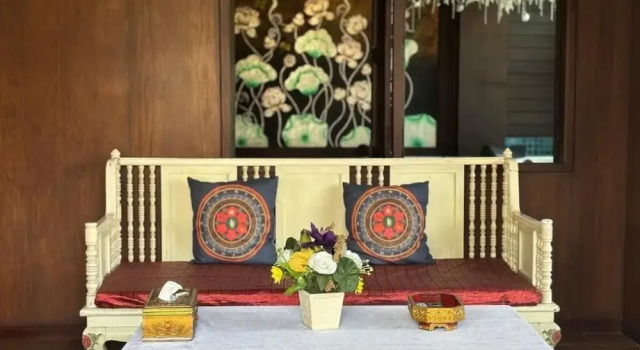Семейный люкс с балконом Singha Montra Lanna Boutique Style Hotel