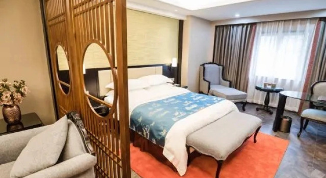 Номер Deluxe Jinjiang Xingtai Business Hotel