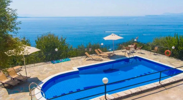 Коттедж Villa Lina Large Private Pool Walk to Beach Sea Views A C Wifi Eco-friendly - 2171