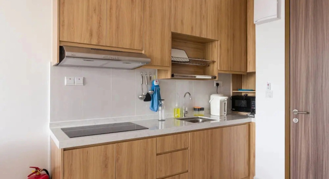 Семейные апартаменты с 2 комнатами с видом на город Greenfield Residence Sunway Pyramid