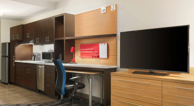 Студия TownePlace Suites by Marriott Dubuque Downtown