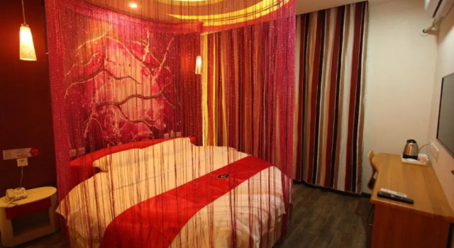 Номер Standard Thank Inn Chain Hotel Hebei Shijiazhuang Gaoyi Town West Fengzhong Road
