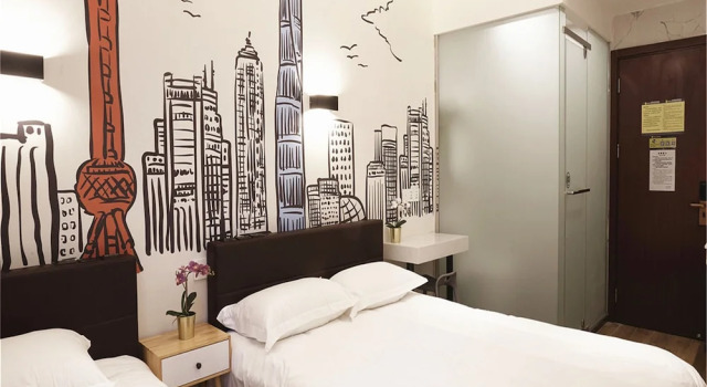 Трёхместный номер Семейный Meego Yes Hotel