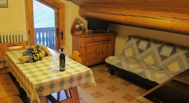 Apartment 2 Schlafzimmer Dachboden Chalet Del Sole per gruppi