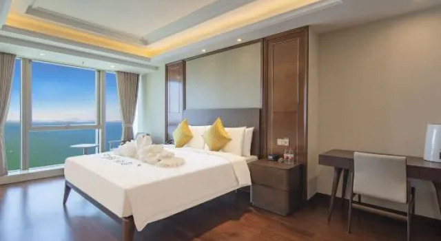 Люкс Executive с 2 комнатами с видом на море Hengli Hotel Dalian