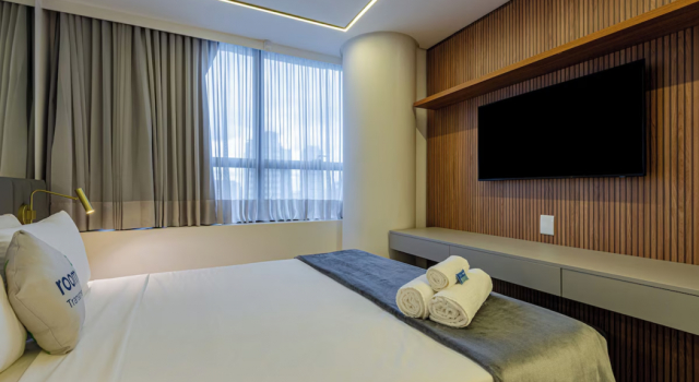 Roomo Transamerica Goiânia Marista Urbà, Забронировать Апартаменты/квартира Гояния Гояс, рядом с Zoroastro Artiaga Museum