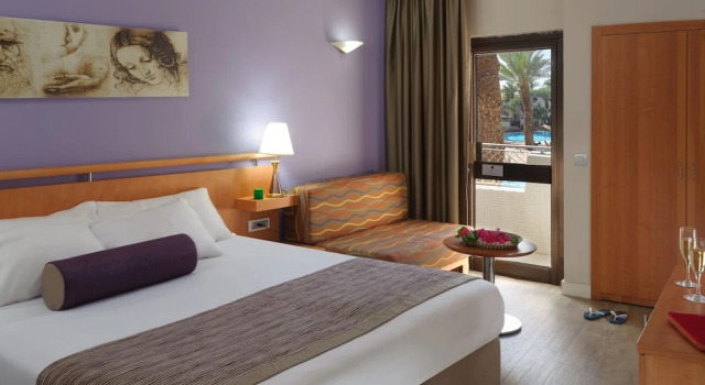 Habitación Superior con balcón y con vista Leonardo Privilege Eilat Hotel - All inclusive
