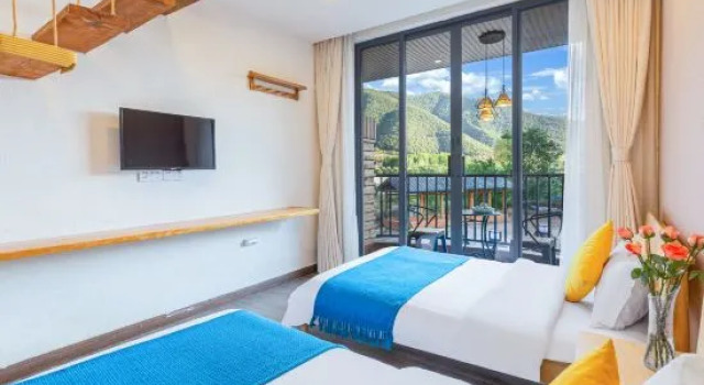 Люкс Deluxe Dengba Caohai Shanju Hotel Wuhu