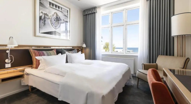 Двухместный номер Standard с видом на море Kurhotel Skodsborg