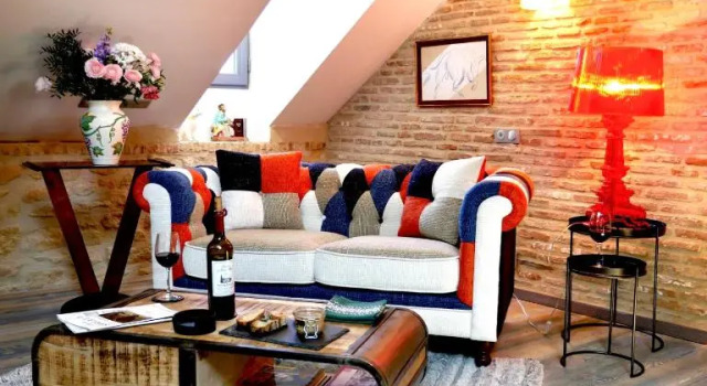 In Sarlat Luxury Rentals, Medieval Center - Loft Stella Matutina -2p-ascenseur-climatisation