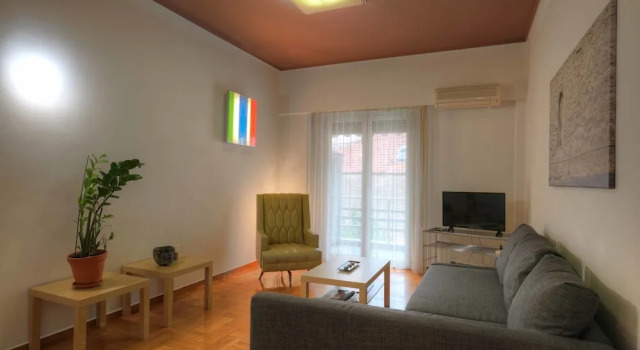 Апартаменты c 1 комнатой с балконом Acropolis Museum Stylish Apartments
