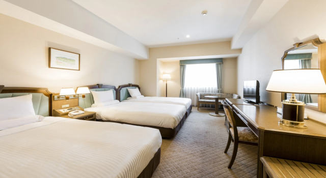 Трёхместный номер Corner Standard HOTEL MYSTAYS Sapporo Aspen