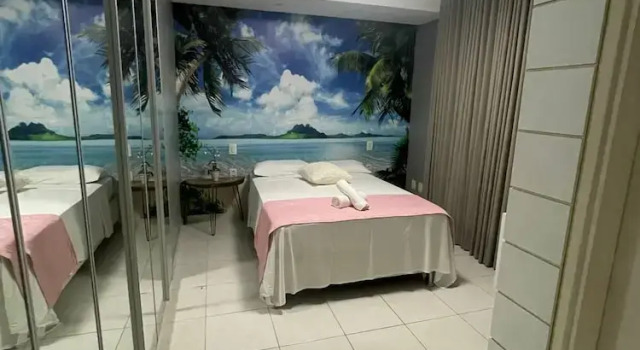 Apartamento Vista mar atrás da passarela
