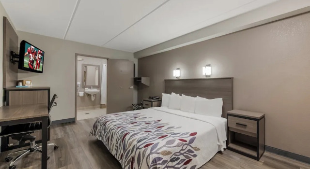 Двухместный номер Deluxe Red Roof Inn Hickory