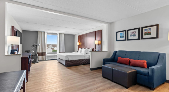 Двухместный люкс Comfort Suites Manassas Battlefield Park