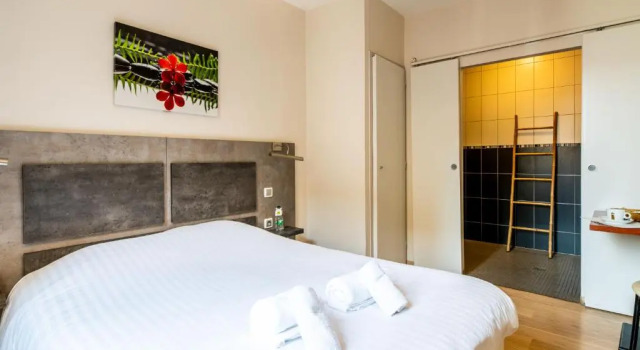 Номер Standard Logis Hôtel La Vieille Auberge du Soubestre