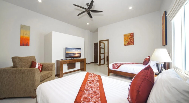 View Peche Villa 8 Bed 180 Degree Views across the Andaman Sea