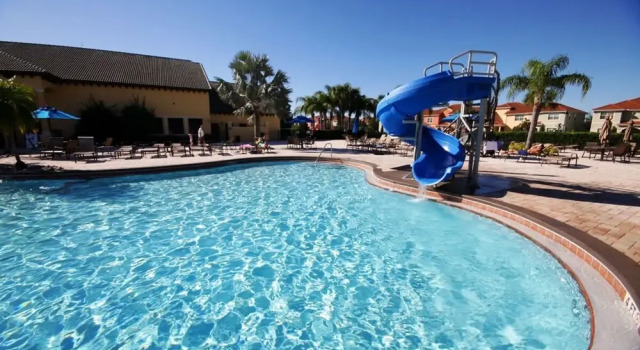 Коттедж Themed 5Bd Paradise Palms Close to Disney w Pool 8951