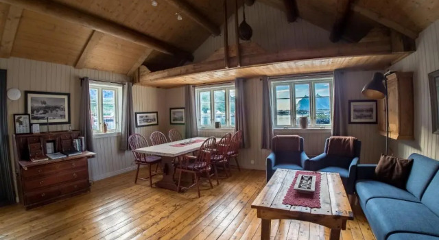 Бунгало Deluxe с 3 комнатами с видом на море Reine Rorbuer - by Classic Norway Hotels