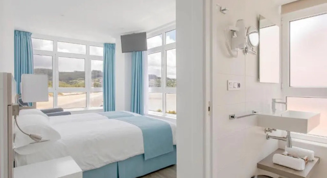 Двухместный номер Standard с видом на море Hostal Praia Madalena