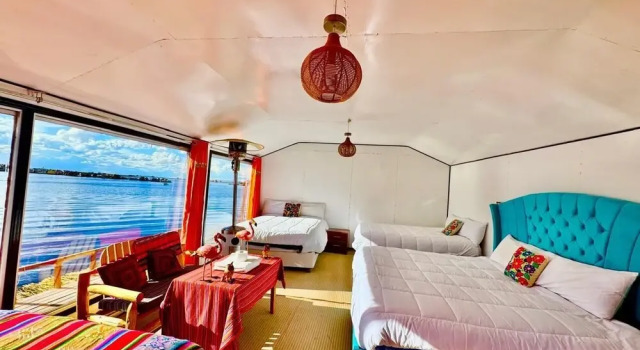 Четырёхместный семейный номер Standard Uros Titicaca Uta Lodge