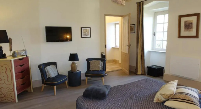 Номер Deluxe Château Moussoulens