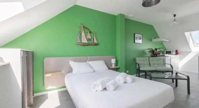 Green Studio - Agréable et entièrement rénové, Rezerwuj Hotel Cancale 
