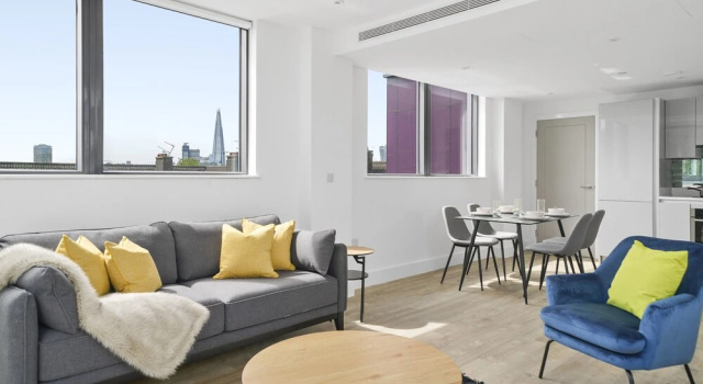 Номер Premium Пентхаус с 2 комнатами Executive Apartments in Bermondsey FREE WIFI & AIRCON by City Stay Aparts London